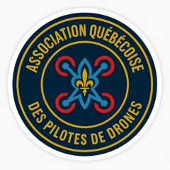 Logo de l'Association québécoise des pilotes de drones